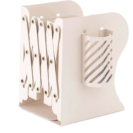 1PCS expanderbar bokstöd, justerbar bokstöd i metall lämplig för tunga böcker