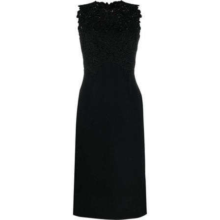 Ermanno Scervino Sleeveless Kjole Sort, Dame