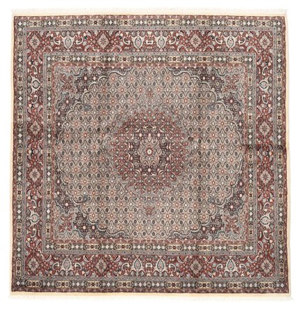 Moud Rug 203X206 Square Orange/Brown Wool, Persia