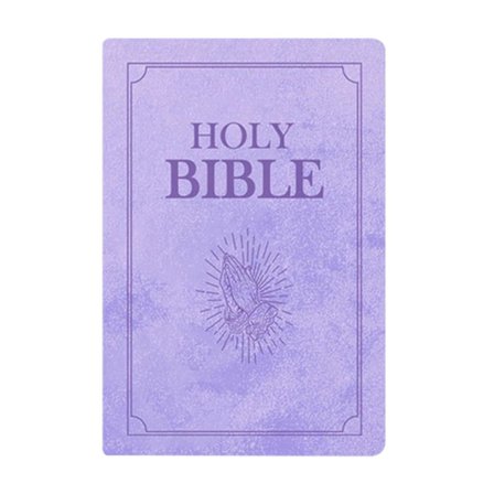 Mukava Uskon Raamattu-tyyny Avattava Kirja Pehmoinen Tyyny Pyhän Raamatun Lapsille Halaukseen Tyynylahja, Violetti
