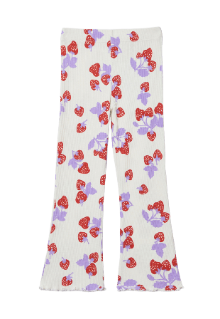 RIKIKI Utsvängda leggings ALBA Röd 110/116