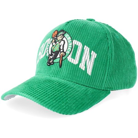 Mitchell & Ness - NBA - Green - adjustable - Cap - Boston Celtics Arch Stamp Pro Green A-frame Adjustable - Hatstore