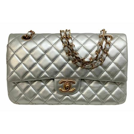 Chanel Vintage Shoulder Bags Grå, Dame Vintage Tasker, Størrelse: ONE Size