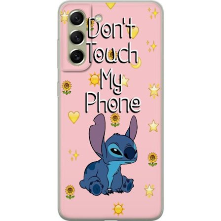 Kompatibelt Mobildeksel til Samsung Galaxy S21 FE 5G Stitch fungerer ikke