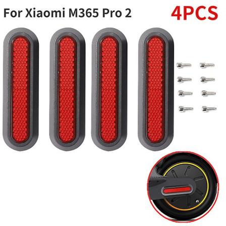 1/2/4 kpl Pyörän cover Napakorkki Cap Yöheijastava tarra Sähköskootterin tarvikkeet Xiaomi Mi M365 Pro 2:lle 4pcs Wheel Cover G