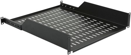 Lanview by Logon - rack-hylle - front,1U rear connected, d=550 mm - 2U