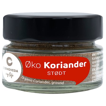 Cosmoveda Koriander pulver Ø 25 g, Helse & Madvarer, Krydderier, Øvrigt