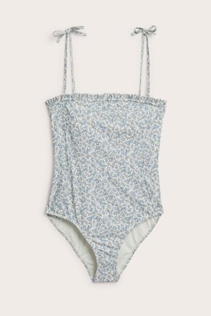 Newbie | Blommig baddräkt Newbie Woman Grön S | Grön