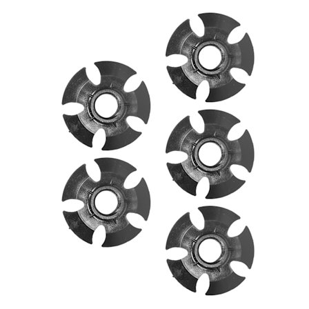 5 STK Vandrestav Gummi Sne Mudder Træk Kurv Vandring Vandrestok Tilbehør