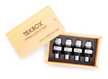 TEKBOX TBAS3 / Abschwächer-Set Typ N (3/6/10/20dB), 10W