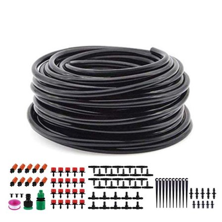 Automatisk Micro Sprinkler Kit för Trädgårdsdroppbevattning 30m