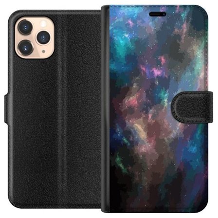 Kompatibelt Plånboksfodral till Apple Apple iPhone 11 Pro Galaxy Marmor