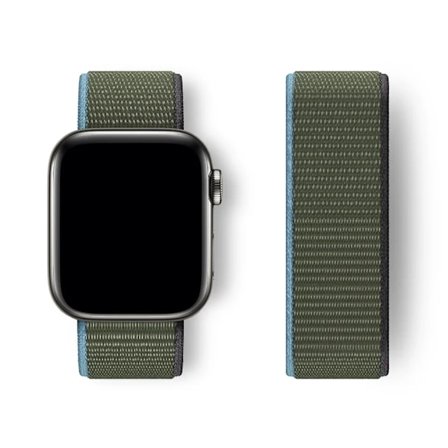 Nylon Loop Armband för Apple Watch band 44mm 40mm 45mm 41mm 46 42mm 49mm 44 45 mm armband iWatch serie 10 9 SE 7 6 5 4 Ultra 2