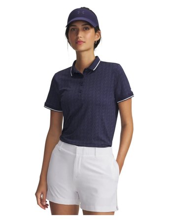 Under Armour Ua Drive Jacquard Polo - Navy - XS