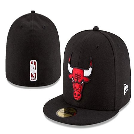 Unisex New Era Chicago Bulls Fitted Hat Cap Herr A -ZHENV