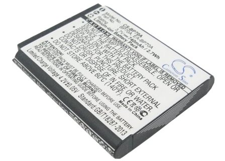 Kameran akku Samsung SL50, SL600, ES65 jne. varten.