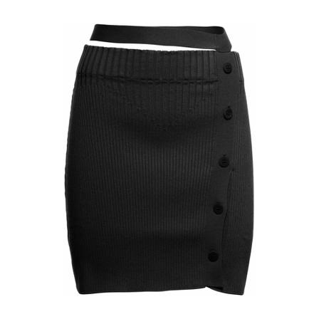 Andrea Adamo, Short Skirts Czarny, Kobieta, Rozmiar: L