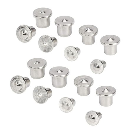 16 st trädyvelcentreringsbitar, trädyvelset, dyvelmarkör, solid diameter, 6/8/10/12 mm