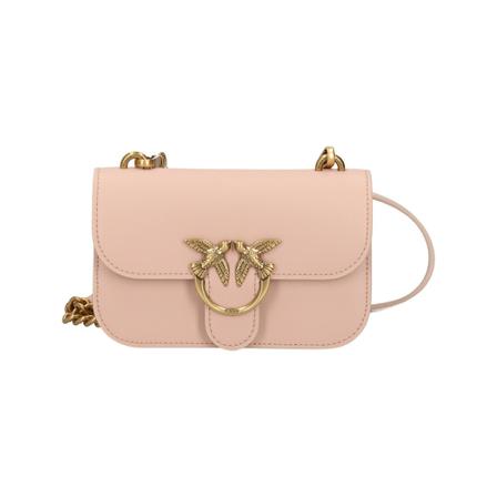 Pinko, Cross Body Bags Roze, Dames, Maat:ONE Size