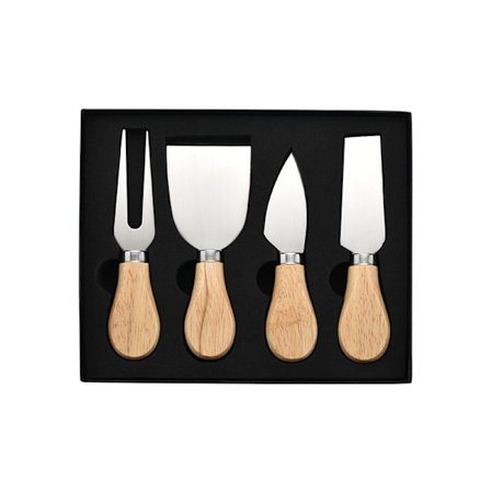 Picnic Time Brand Brie Akaasiapuinen juustolautasetti juustotyökaluilla