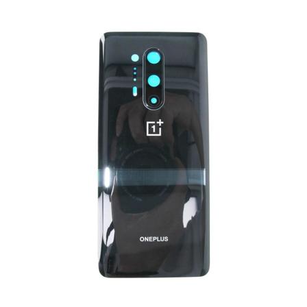 Oneplus 8 Pro Baksida/batterilucka - Svart Svart