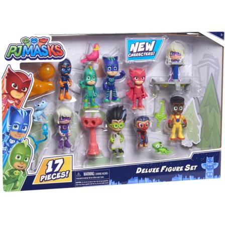 17-delat Lekset Pyjamashjältarna / Pj Mask Deluxe