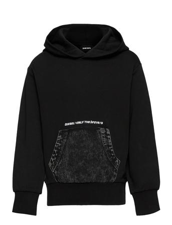 Sthos Over Sweat-Shirt Black Diesel