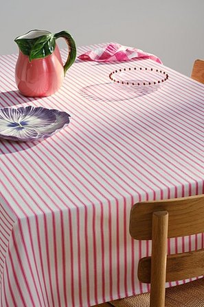 Jotex - Randig Bordsduk Rosa/vit HENRI - Köp Dukar hos Jotex
