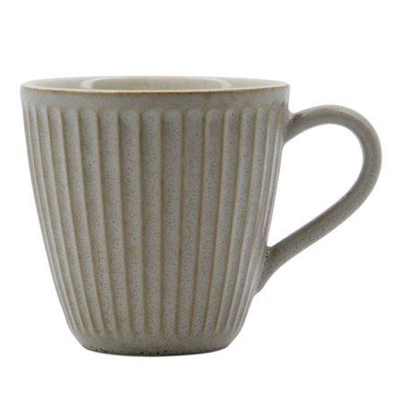 House doctor Pleat teekuppi, harmaa/ruskea