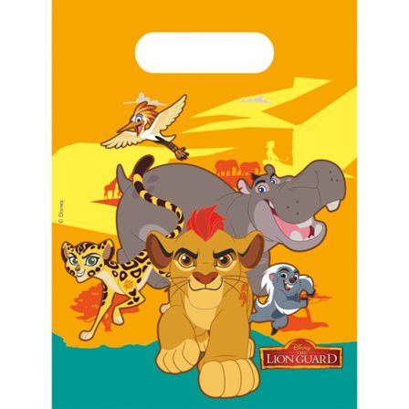 The Lion Guard Safari Party Bags (6-pack) En Storlek Flerfärgad