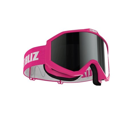 Bliz Liner JR Mirror - Brown w Silver mirror Pink i Lyserød