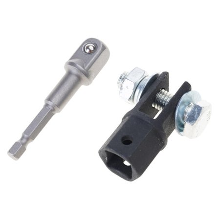 1/2 tommers saksejekkadapter for bruk med driv-/slagpipeboradapter