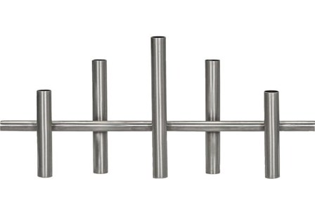 House Doctor Maxi Lysestake Antique-Silver 45cm