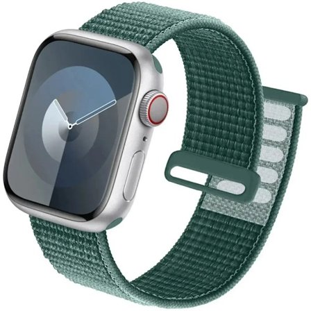 Nylon Loop Armband för Apple Watch Armband 49mm Ultra2 44mm 40mm 45mm 41mm 46-42mm Armband för iwatch armband Serie 9 8 se 7 6 5 4 10