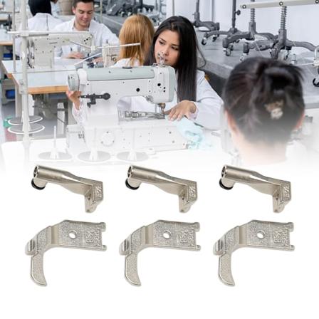 3 sett symaskin trykkfot glatting robust stål lys fleksibel trykkfot sett for reparasjon erstatning