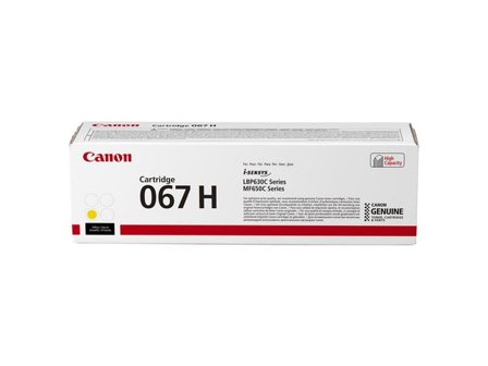 Canon Toner 067H 2,35K gul - Lyreco - Toner och bläck - Tonerkassetter - Toner Canon