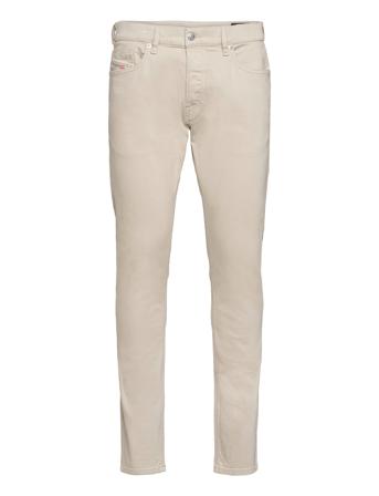 D-Luster Trousers Slim Jeans Hvit Diesel Men