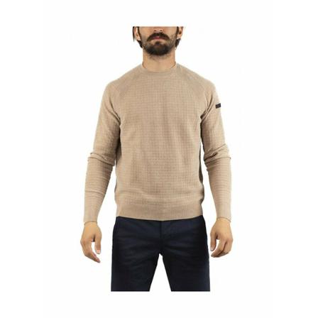 Rrd, Round-neck Knitwear Beige, Heren, Maat:M