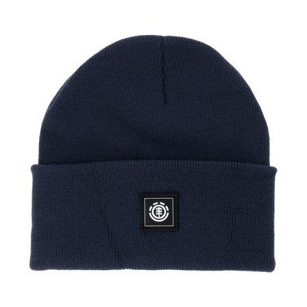 Element - Blå cuff Beanie - Kids High Icon Beanie Y Eclipse Navy Cuff @ Hatstore