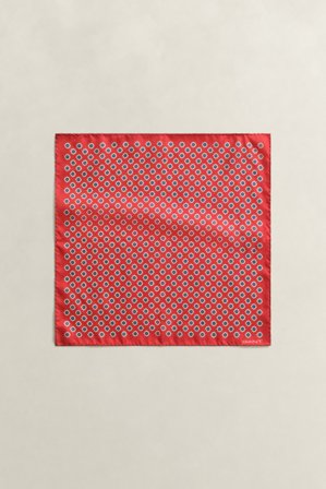 GANT Herren Einstecktuch mit Foulard-Print (ONE SIZE) Rot