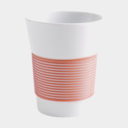 Kahla greppvänlig Mugg Coralröd
