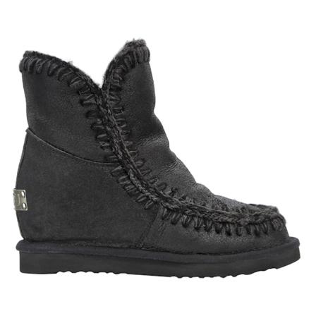 Mou, Ankle Boots Zwart, Dames, Maat:38 EU,rubber