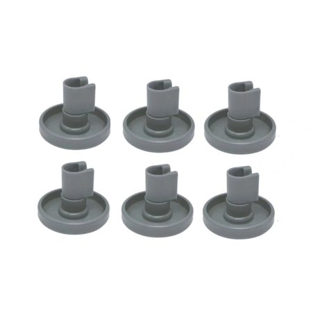 8 stk. Opvaskemaskinehjul Nedre Kurv Hjul Til Favorit Privileg Opvaskemaskine Nedre Kurv Hjul 40mm