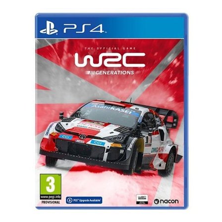 Spil PS4 - WRC Generations - Importversion - Spillable på fransk - Kørsel - Blu-Ray
