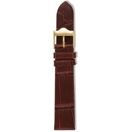 Brun, kroko, Alwinband 18/20 mm