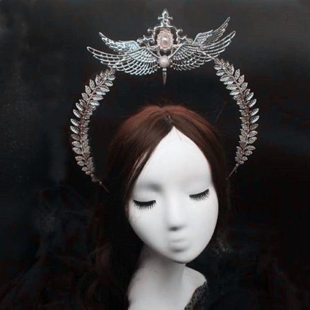 DIY Crown Material Kit Gothic Lolita Tiara 02 02