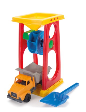 Classic Sand And Water Mill Trcuk Yellow Dantoy