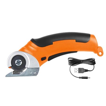 Elektrisk saks for stoff Lett oppladbar stoffkutter for klær/vinyl