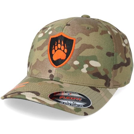 Hunter - Camo flexfit Czapka Z Daszkiem - Crestprint Camo Flexfit @ Hatstore
