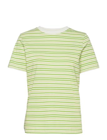 Slfmy Perfects Teeox Cut-Str Color Green Selected Femme